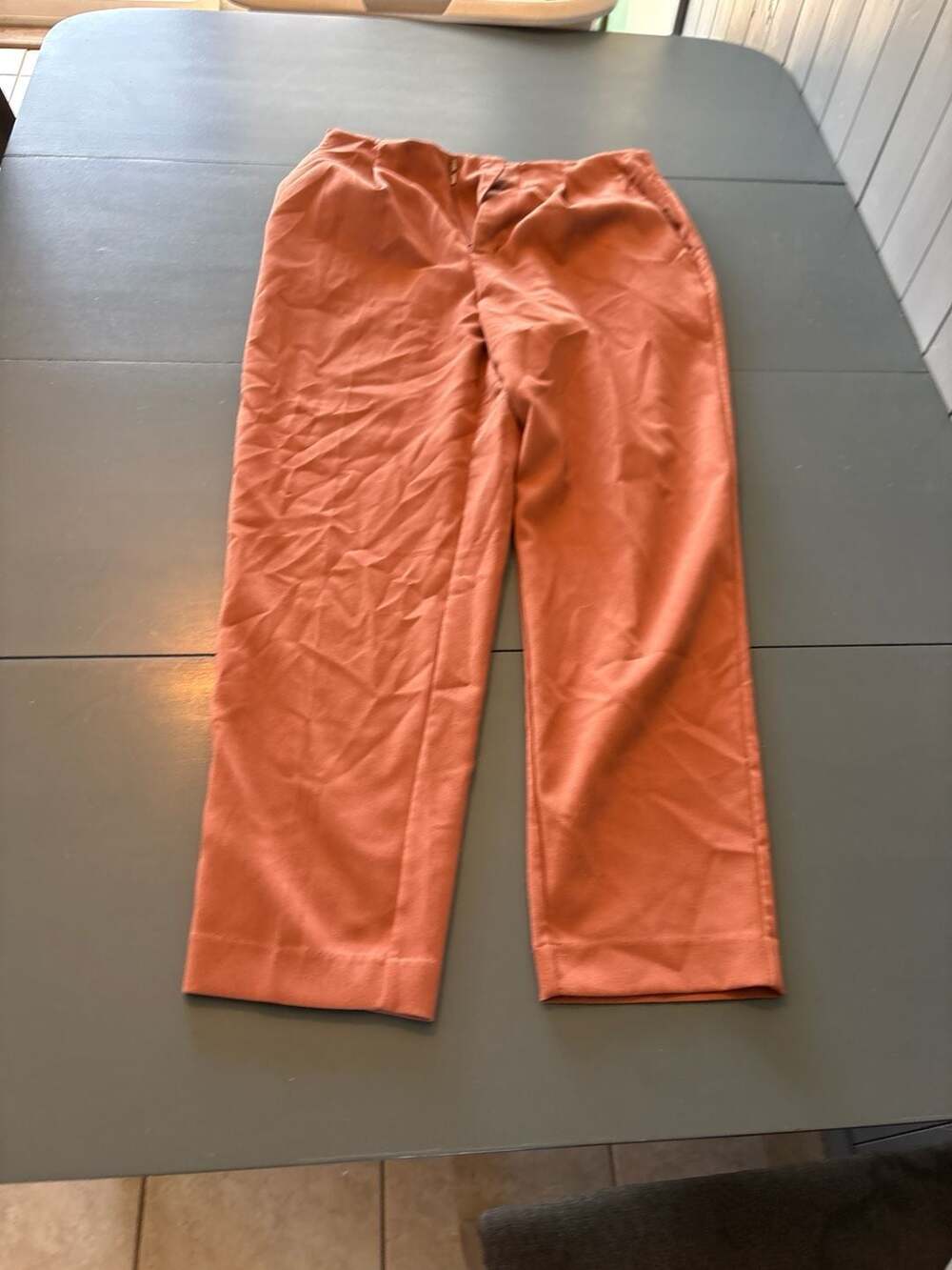 A New Day Target Terracotta High-Rise Tapered Ankle Trousers Size 8